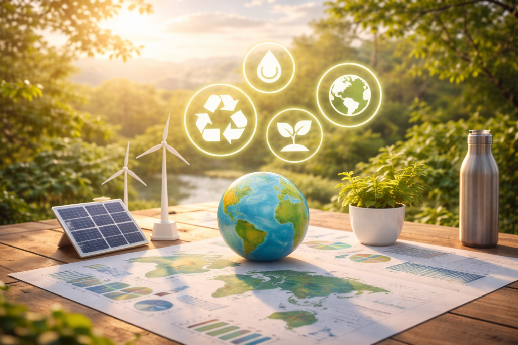 Vide, klimats un ilgtspējīga nākotne